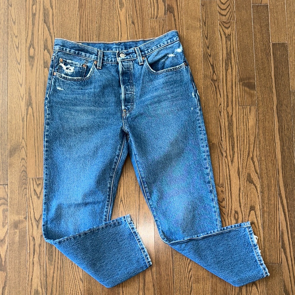 Levi's Premium Women’s 501 Blue Jeans 30 x 28